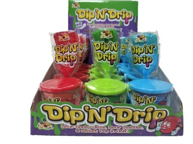 Alberts Dip 'N' Drip Lollipop 12ct