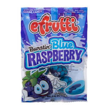 E-frutti Burstin' Blue Raspberry Liquid Center 2.60oz 12ct