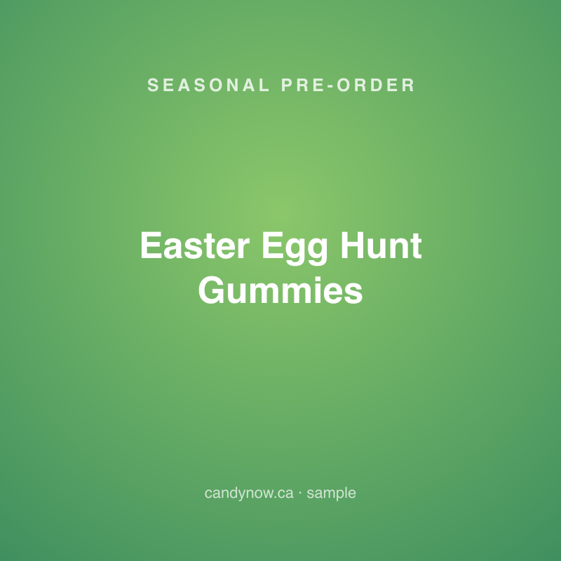 Easter Egg Hunt Gummies (sample pre-order)