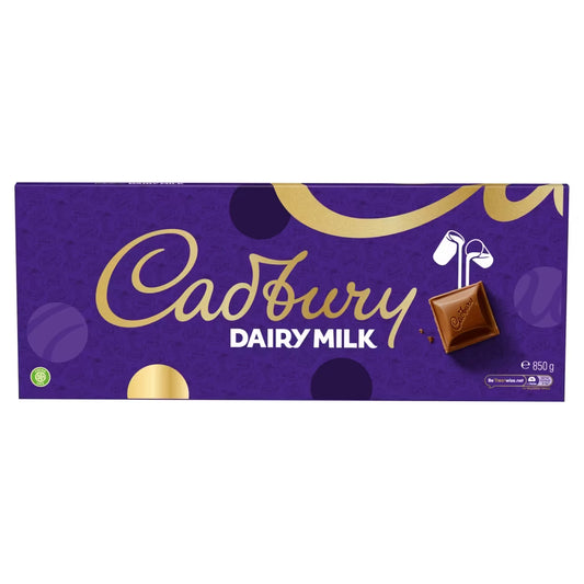 Cadbury Dairy Milk Chocolate Bar 850g 1ct (UK)