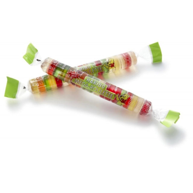 Haribo Mega Roulette Sour 45g 40ct (Sweden)