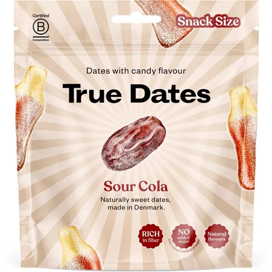 True Dates Sour Cola 70g 12ct (Sweden)