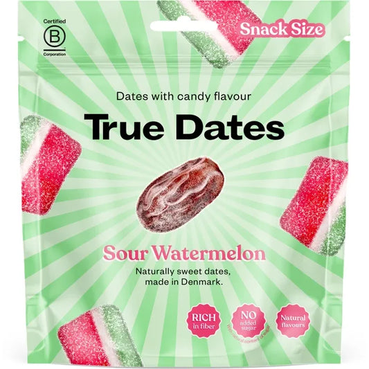 True Dates Sour Watermelon 70g 12ct (Sweden)