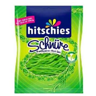 Hitschies Apple Laces Gummies 125g 15ct Vegan (Europe)