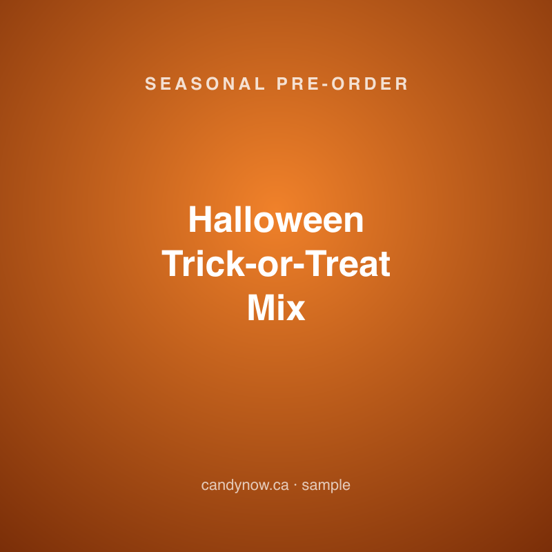 Halloween Trick-or-Treat Mix (sample pre-order)
