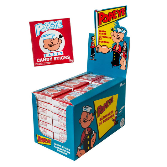 Popeye Candy Sticks 48ct