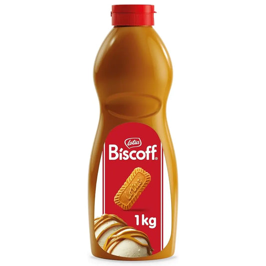 Lotus Biscoff Topping Sauce 1kg 1ct (UK)