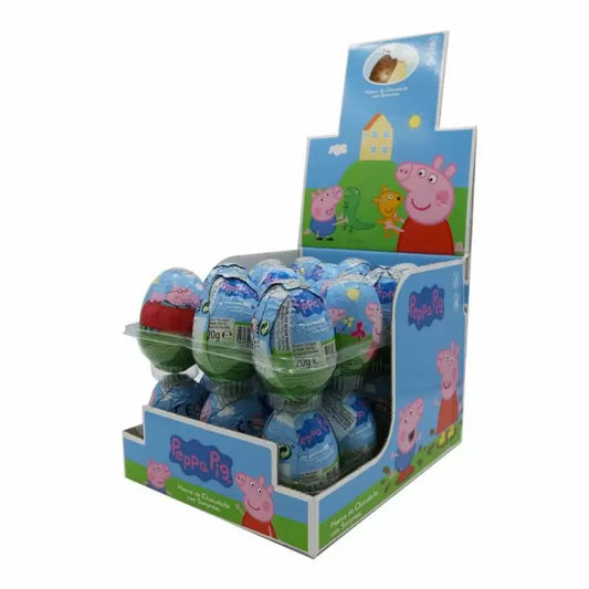 Peppa Pig Surprise Chocolate Eggs 20g 24ct (UK)