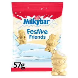 Milkybar Festive Friends White Chocolate Sharing Bag 57g 12ct (UK)