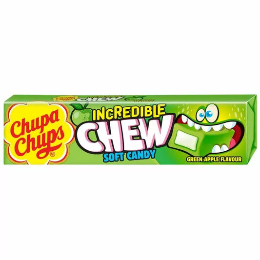 Chupa Chups Incredible Chew Apple 45g 20ct (Europe)