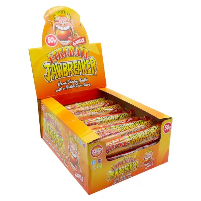 Zed Candy Fireball Jawbreaker 6 Ball Pack 49.5g 24ct (UK)