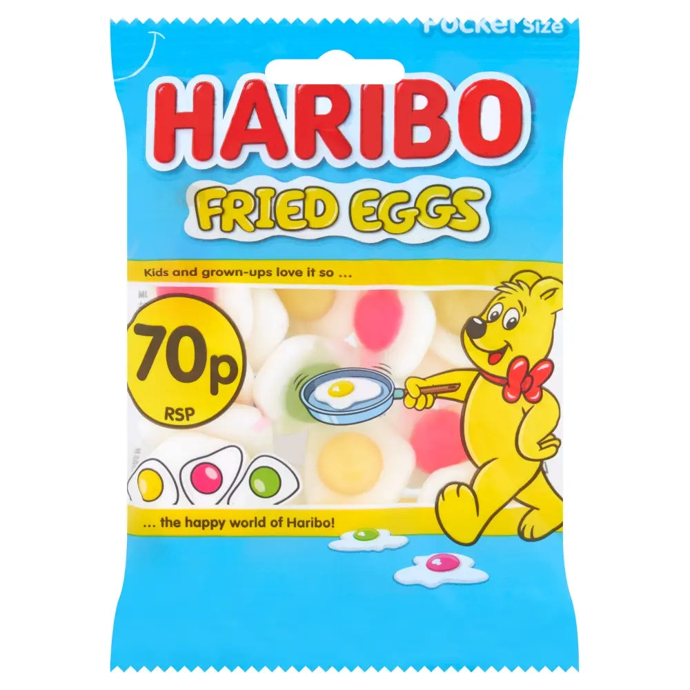 Haribo Fried Eggs Bag 60g 20ct (UK)