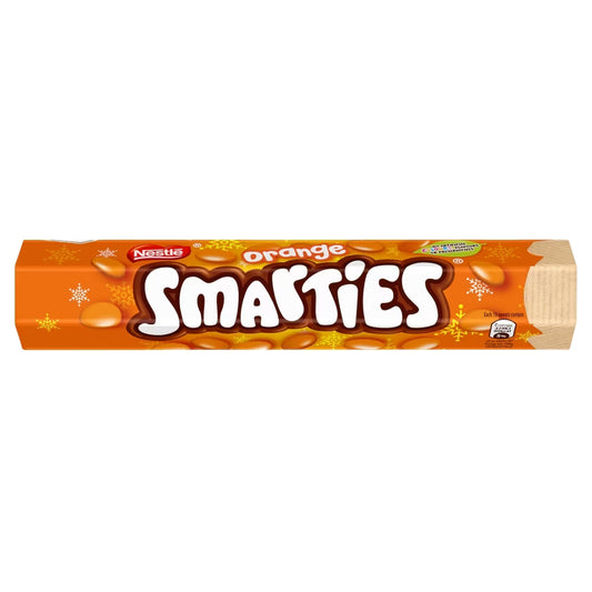 Smarties Orange Milk Chocolate Giant Tube 120g 20ct (UK)
