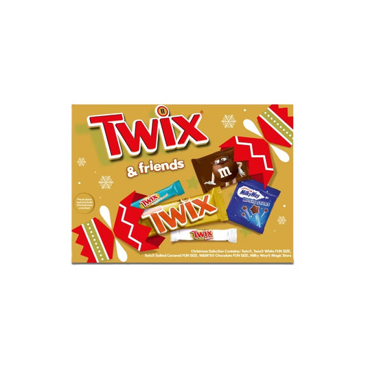 Twix and Friends Chocolate Medium Christmas Selection Box 140g 9ct (UK)