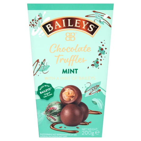 Baileys Chocolate Truffles Mint Box 200g 6ct (UK)