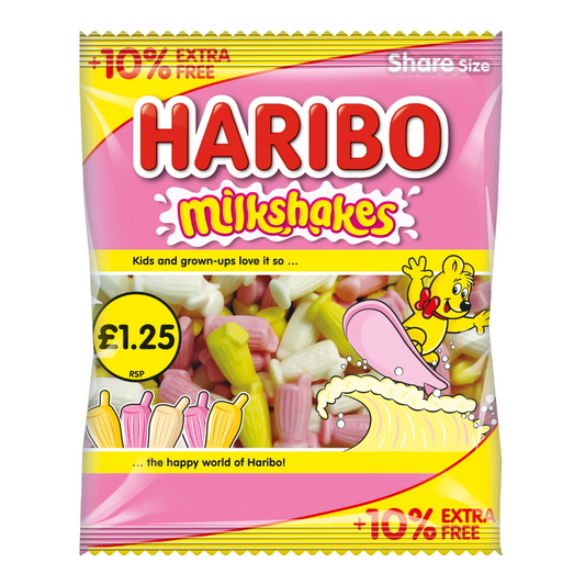 Haribo Milkshakes 154g 12ct (UK)