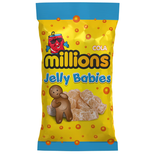 Millions Cola Jelly Babies Bag 150g 10ct (UK)