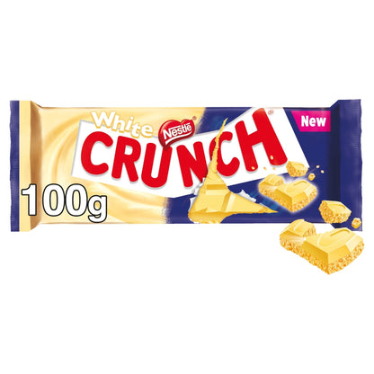Crunch White Chocolate Sharing Bar 100g 20ct (UK)