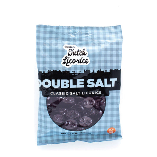 Gustaf's Dutch Licorice Double Salt 5.29oz 12ct