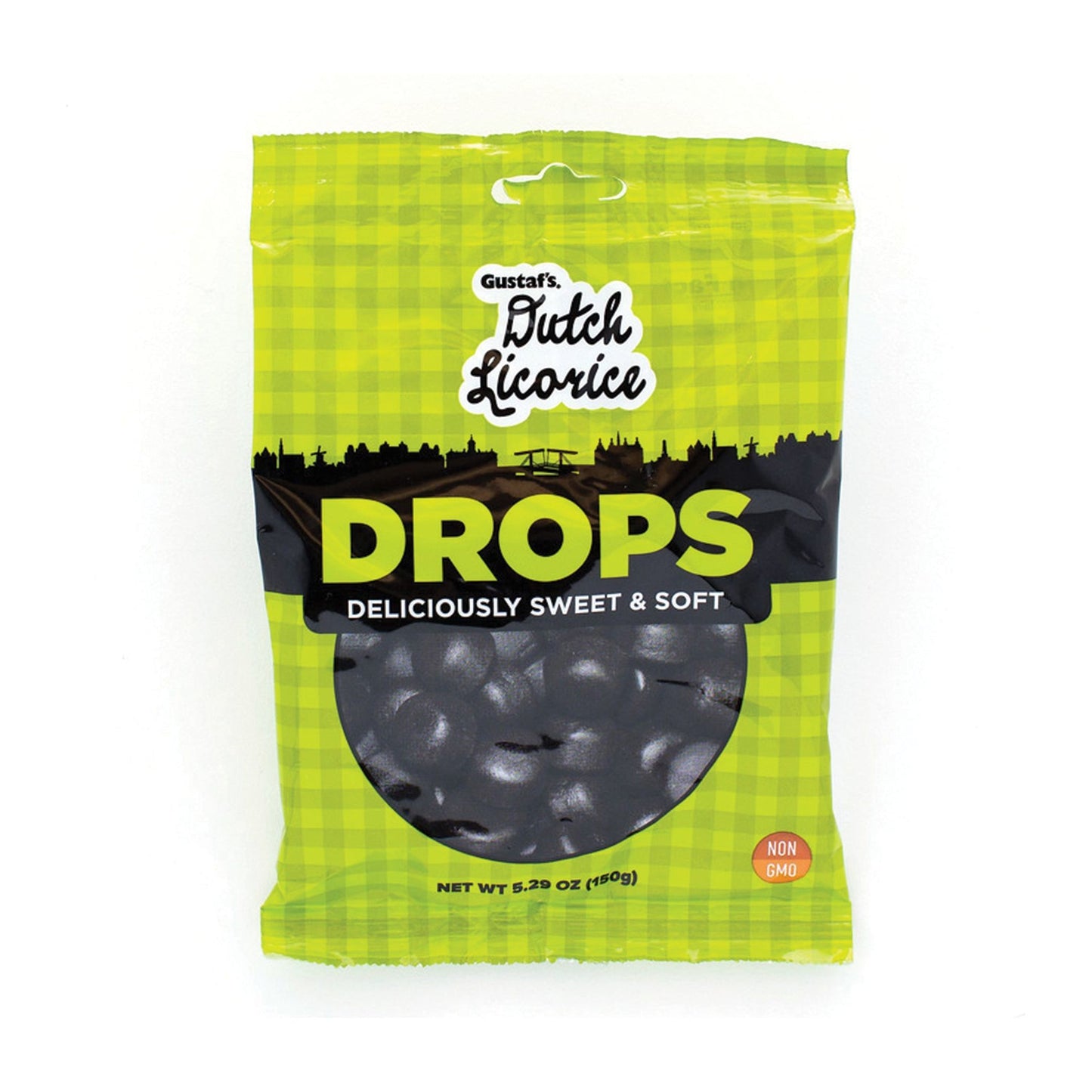 Gustaf's Dutch Licorice Soft Drops 5.29oz 12ct