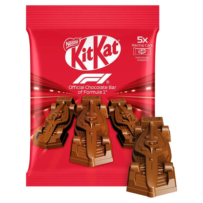 KitKat F1 Chocolate Car Figure 5 Pack 55g 12ct (UK)