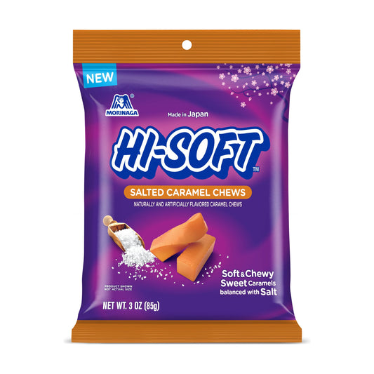 Hi-Soft Peg Bag Salted Caramel 3oz 6ct