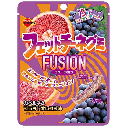 Fettuccine Gummy Fusion Cabernet & Blood Orange 50g 10ct (Japan) - candynow.ca