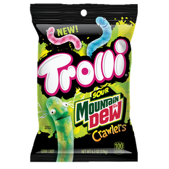 Trolli Sour Mountain Dew Crawlers 6.3oz 8ct
