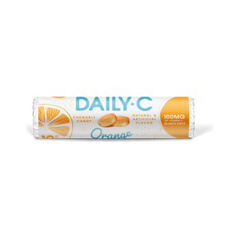 Daily-C Rolls Orange 1.3oz 24ct