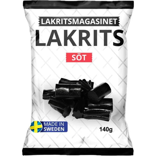 Lakritsmagasinet Sweet Licorice 140g 27ct (Sweden)