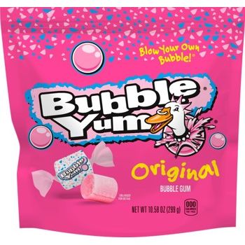 Bubble Yum Original Flavor Pouch 10.58oz 8ct