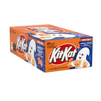 Kit Kat Ghost Toast Cinnamon Toast Flavored Creme King Size 3oz 24ct
