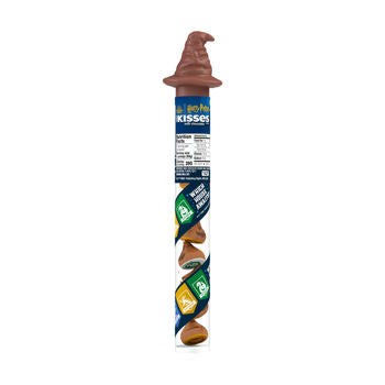 Cane Filled With HERSHEY'S Milk Chocolate KISSES With Harry Potter Foils and Sorting Hat Topper 2.09oz 12ct
