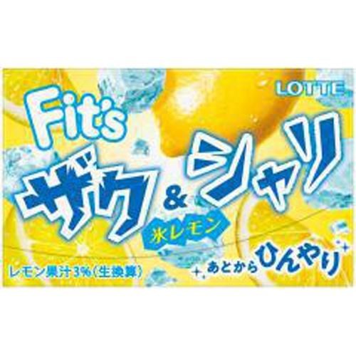 Lotte Fit's Lemon Ice Gum 30g 10ct (Japan)