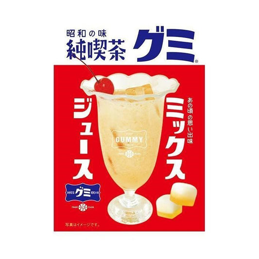 Tea House Gummy Mix Juice Gummy 40g 10ct (Japan)