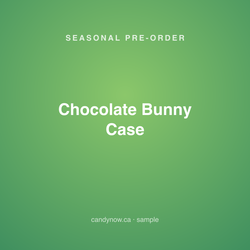 Chocolate Bunny Case (sample pre-order)