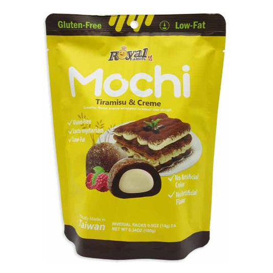 Royal Family Mochi Tiramisu & Creme Peg Bag 6.34oz 12ct (Taiwan)