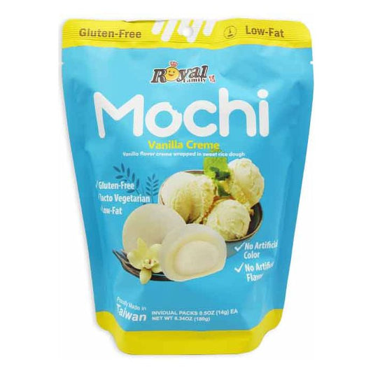 Royal Family Mochi Vanilla Creme Peg Bag 6.34oz 12ct (Taiwan)