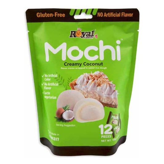 Royal Family Mochi Creamy Coconut Peg Bag 6.34oz 12ct (Taiwan)