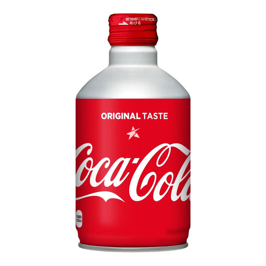Coca Cola Metal Bottle 300ml 24ct (Japan) (Shipping Extra, Click for Details)