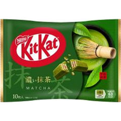 KitKat Wafer Chocolate Rich Matcha 10pcs 113g 12ct (Japan)