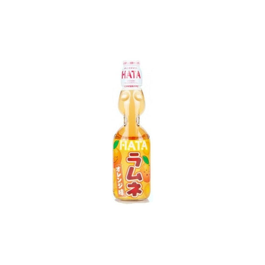 HATA KOSEN Bottle Ramune Orange 200ml 30ct (Japan) (Shipping Extra, Click for Details)