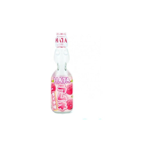 HATA KOSEN Bottle Ramune Lychee 200ml 30ct (Japan) (Shipping Extra, Click for Details)