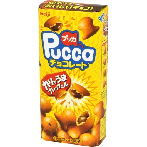 Pucca Chocolate Snack 43g 10ct (Japan)