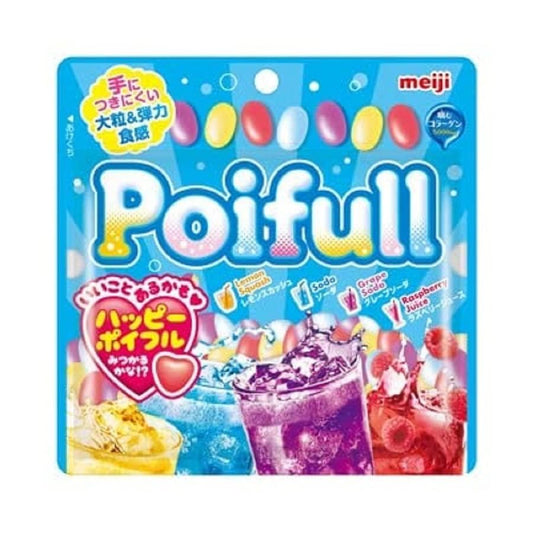 Big Poifull Drink Mix Jelly Beans 80g 10ct (Japan)