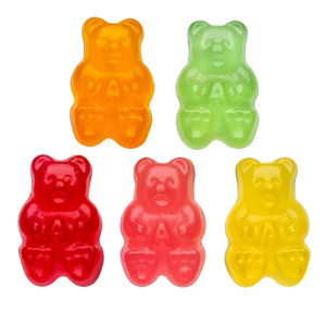 Albanese 5 Natural Flavor Gummi Bears 2.26kg (5lb)