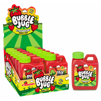 Bubble Jug Strawberry 1.94oz Jug 12ct