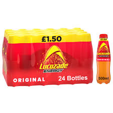 Lucozade Drink Original 500ml 24ct (UK) (Shipping Extra, Click for Details)