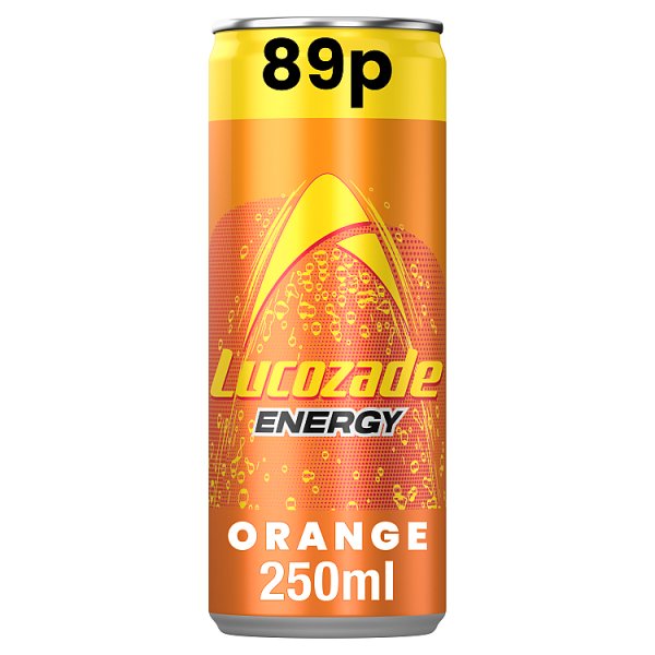 Lucozade Orange 250ml 24ct (UK) (Shipping Extra, Click for Details)