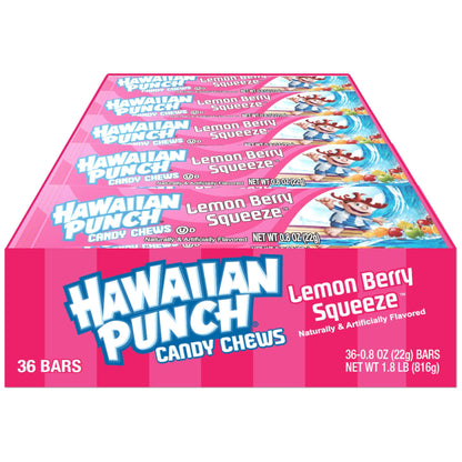 Hawaiian Punch Chews Lemon Berry Squeeze 0.8oz 36ct